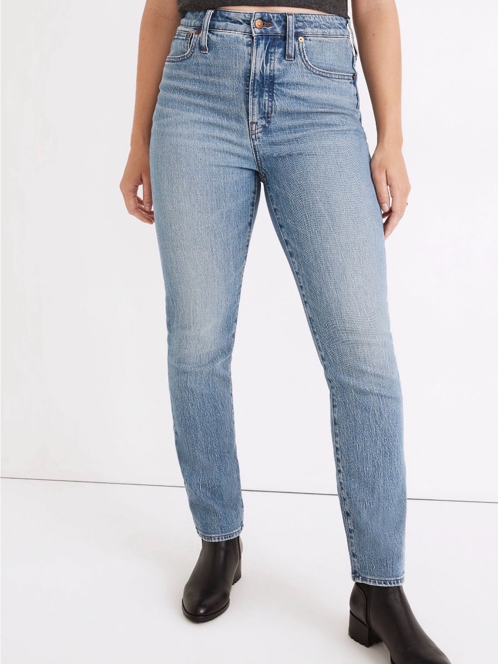 Madewell | Curvy Perfect Vintage Jean in Banner Wash